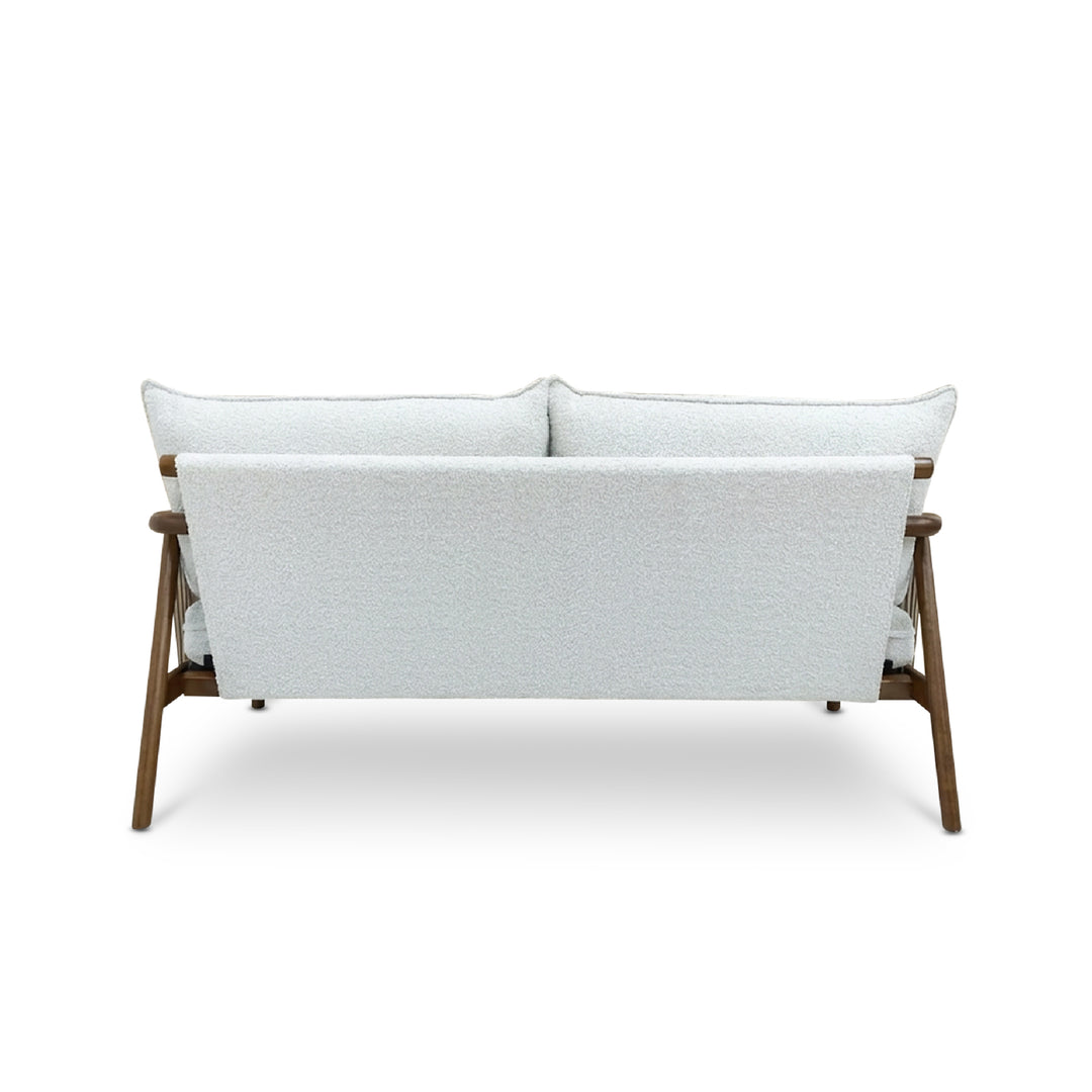 NOREEN 3 Seater Arm Sofa Chair Light Gray