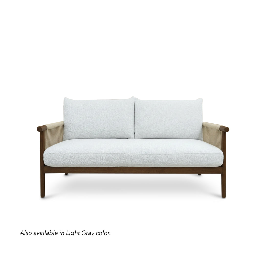 NOREEN 3 Seater Arm Sofa Chair Ash Gray