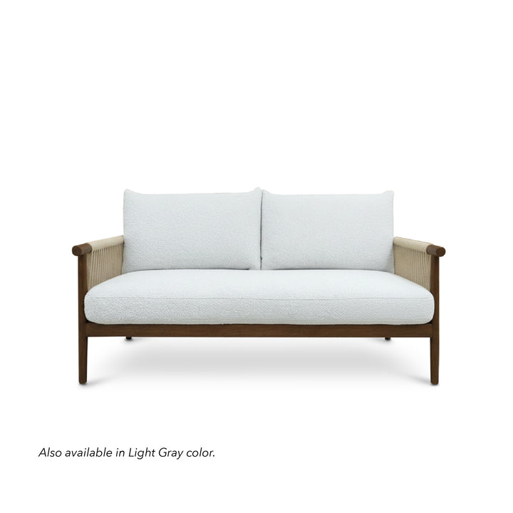 NOREEN 3 Seater Arm Sofa Chair Ash Gray