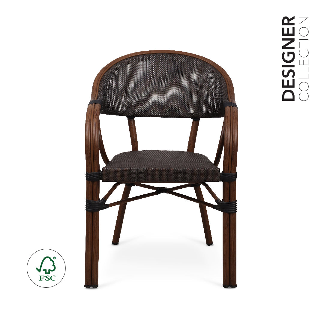 NOUR Garden Chair with Armrest