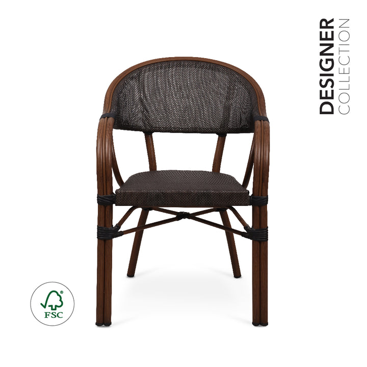 NOUR Garden Chair with Armrest