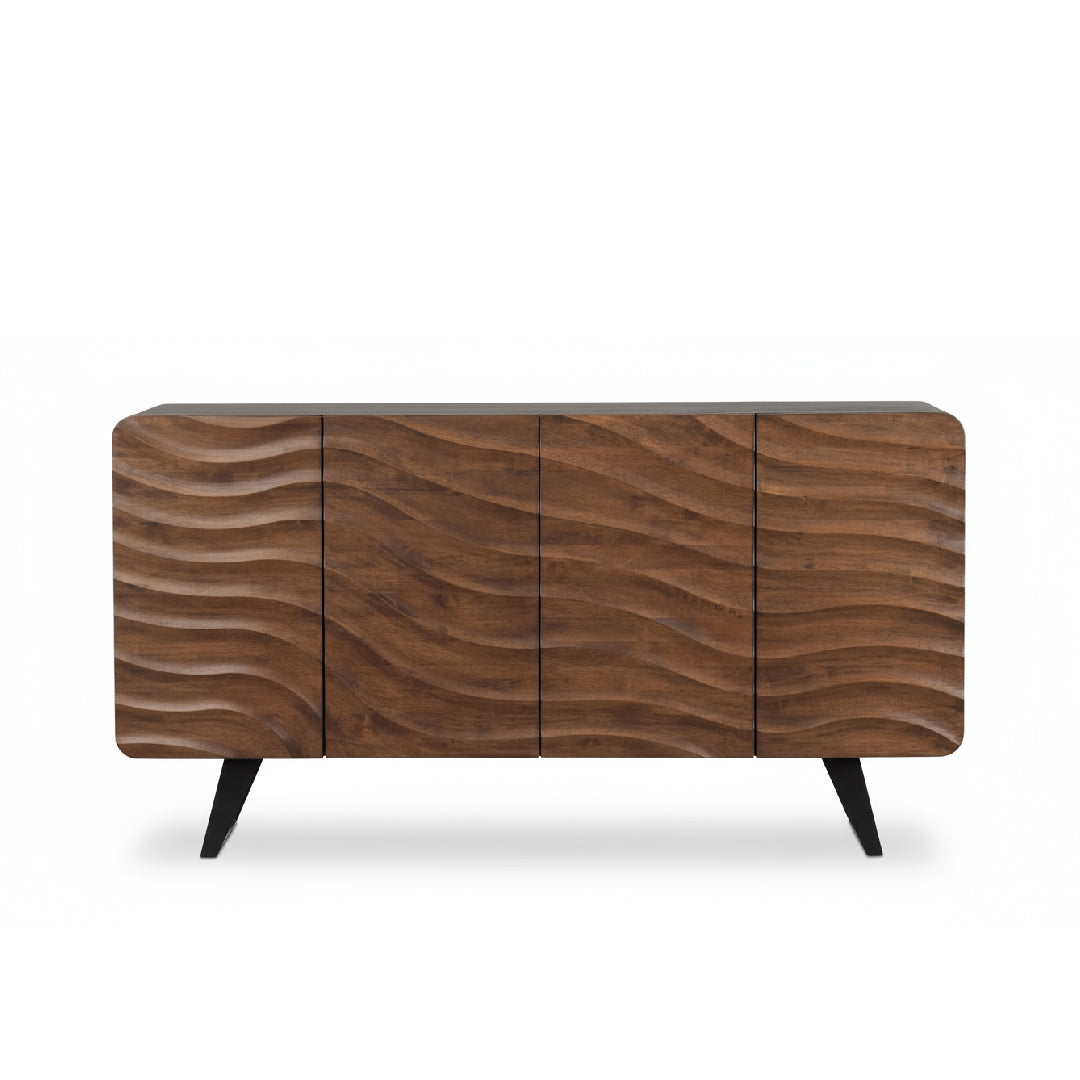 OMBA Wood TV Cabinet & Coffee Table with Sideboard