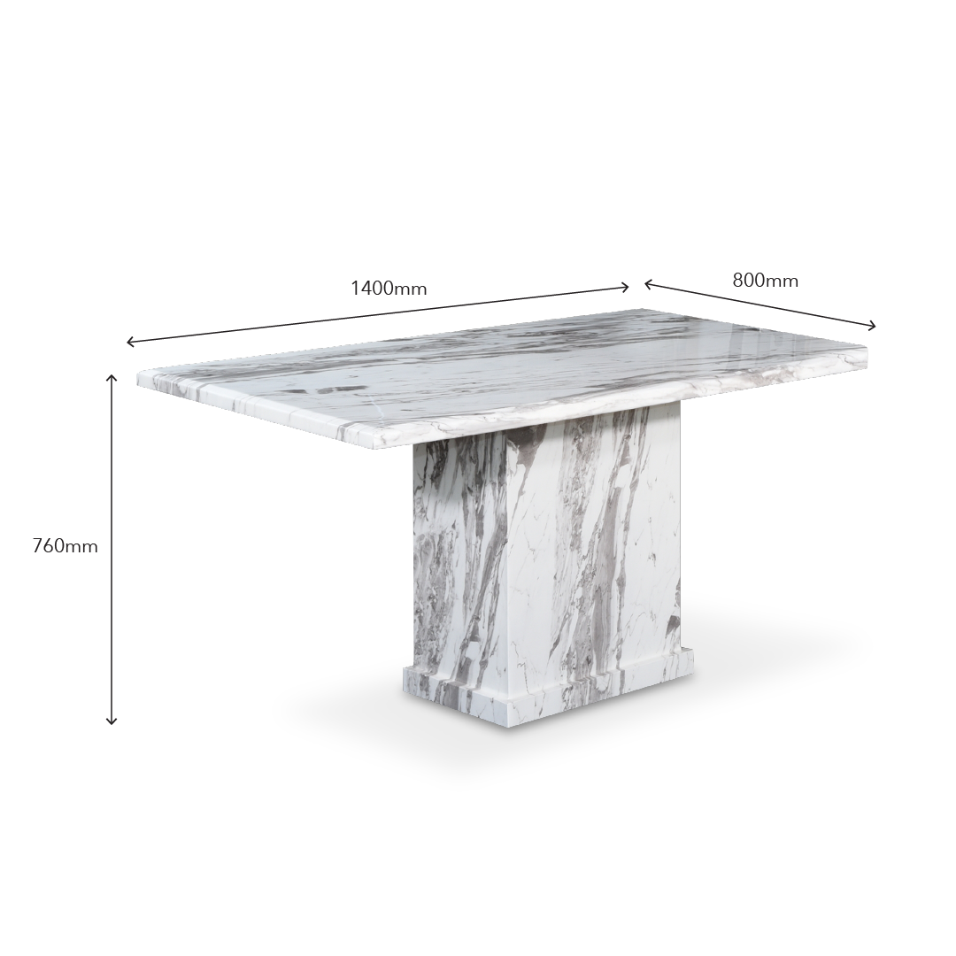 ORDINE Marble Dining Set