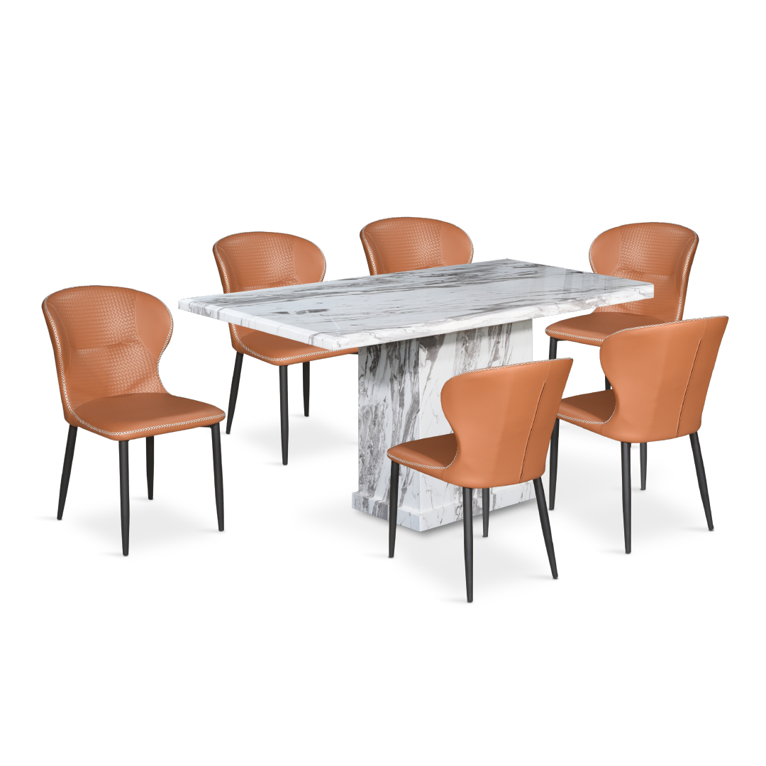ORDINE Marble Dining Set