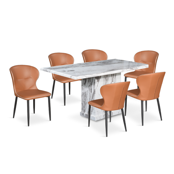 ORDINE Marble Dining Set
