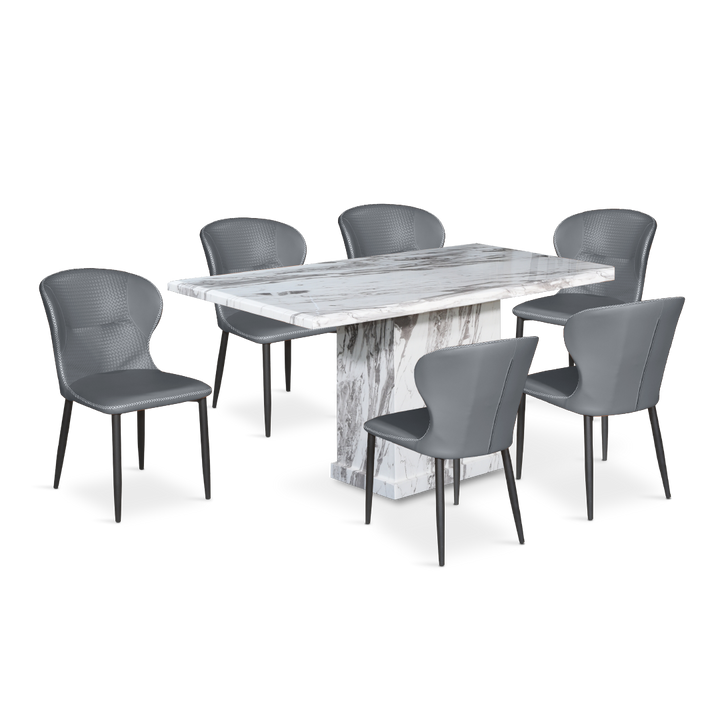 ORDINE Marble Dining Set