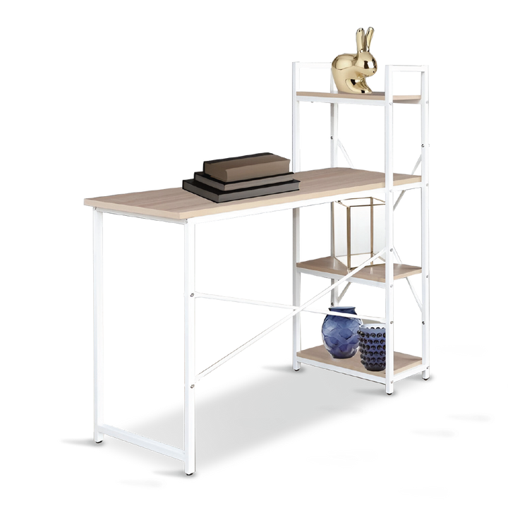 ORLEAN Writing Table with Side Shelf