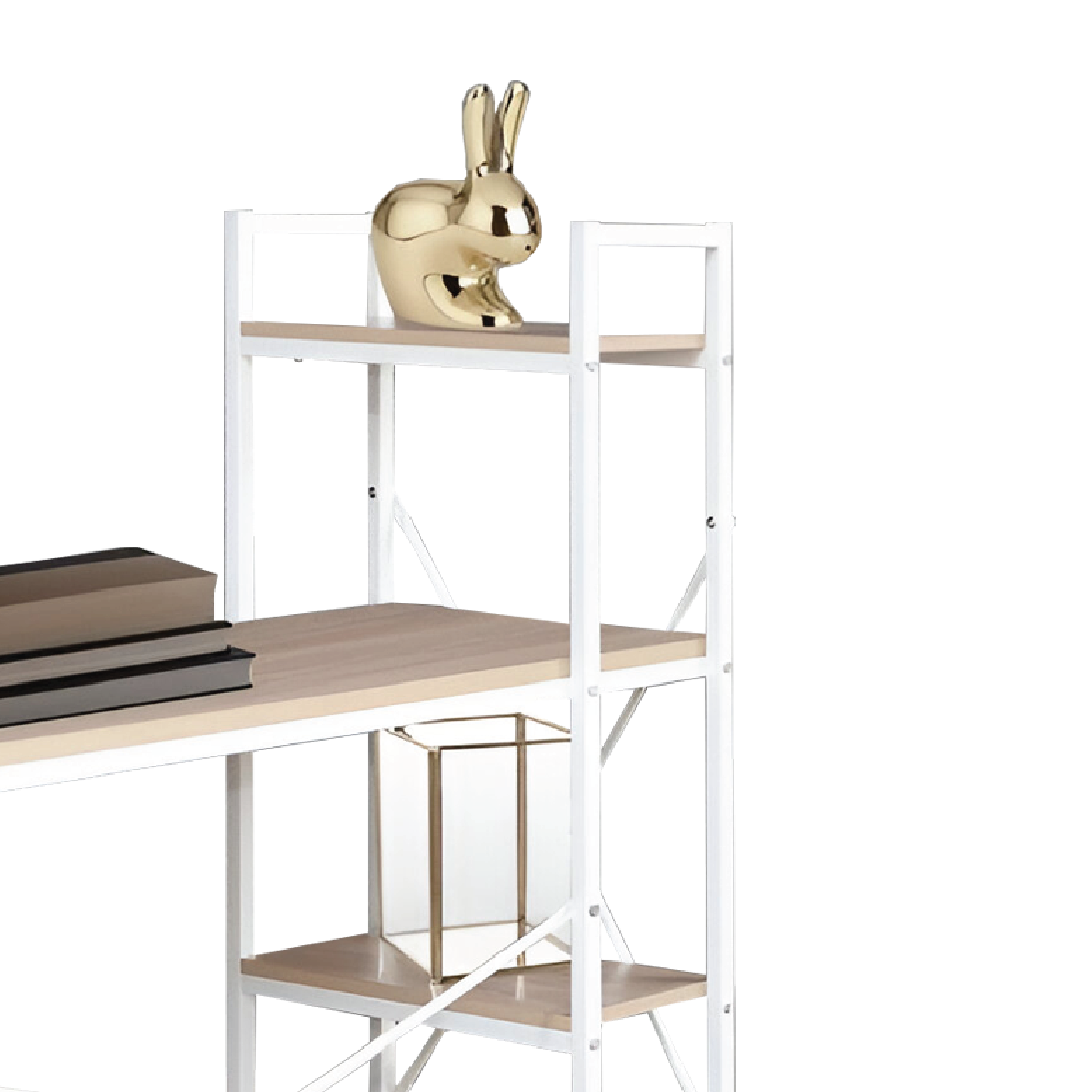 ORLEAN Writing Table with Side Shelf