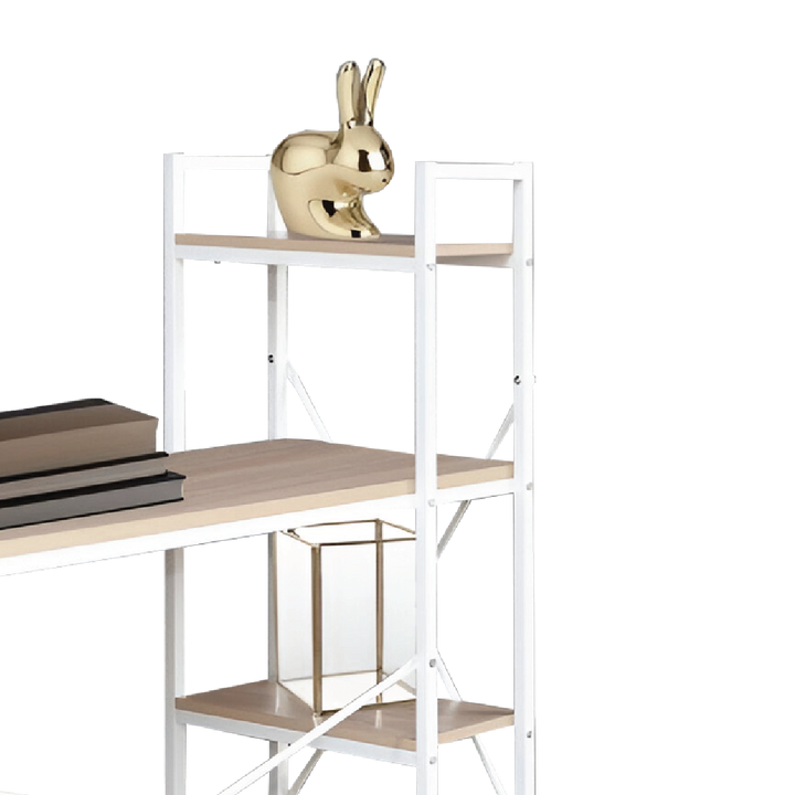 ORLEAN Writing Table with Side Shelf