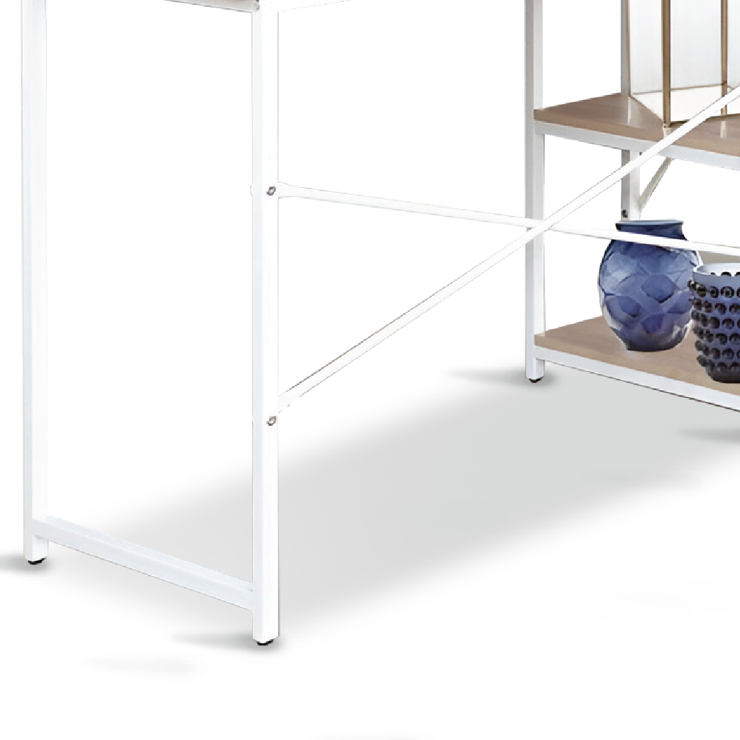 ORLEAN Writing Table with Side Shelf