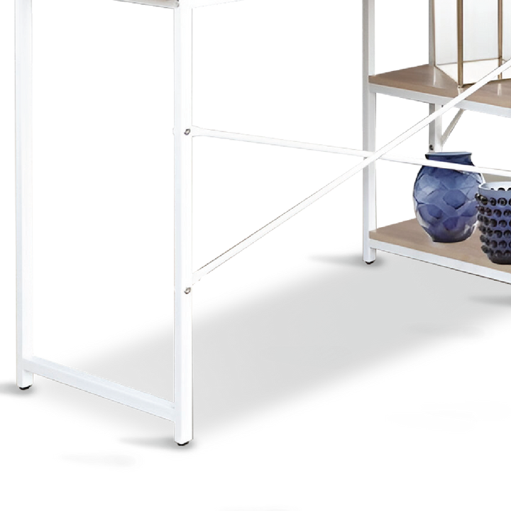 ORLEAN Writing Table with Side Shelf