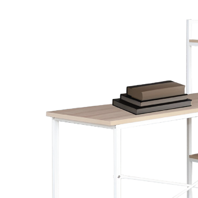 ORLEAN Writing Table with Side Shelf