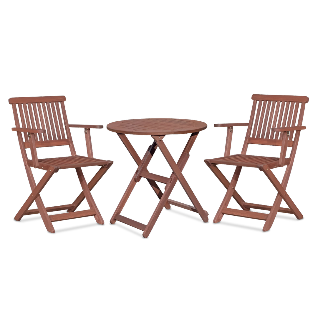 OSAKA II Garden Set with Foldable Arm Chair