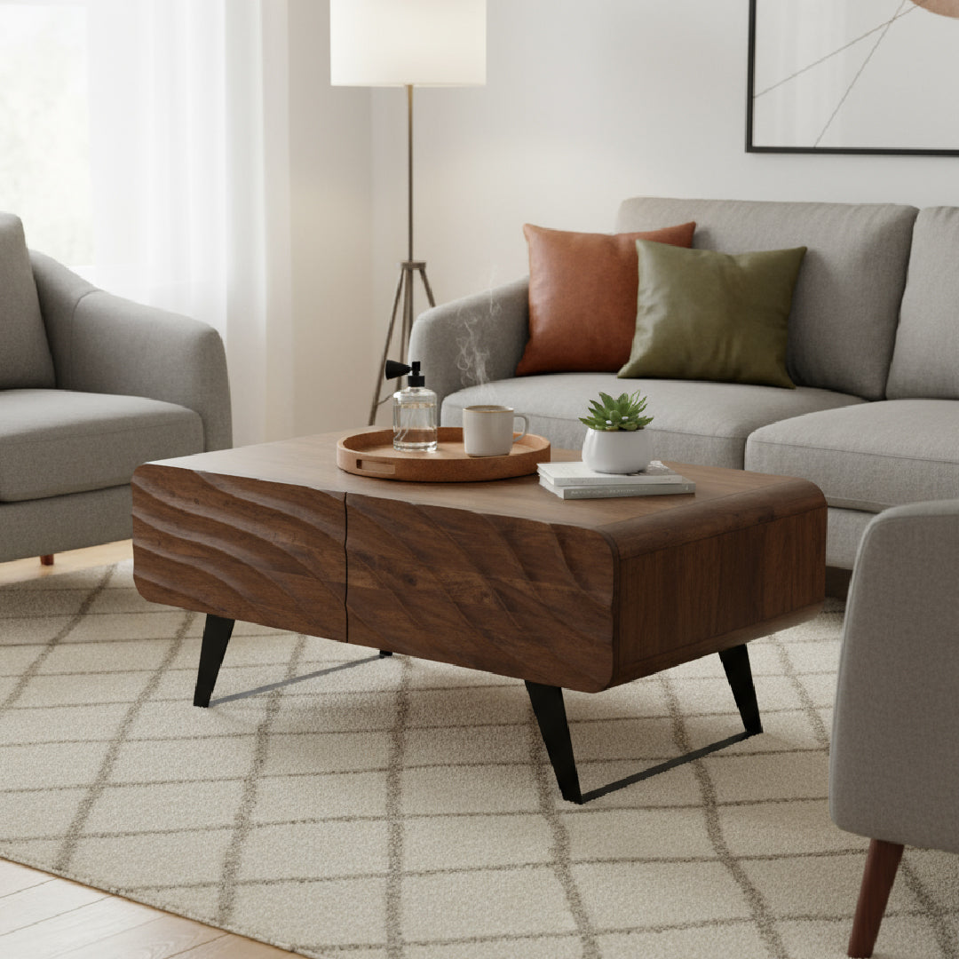 OMBA Wood Coffee Table