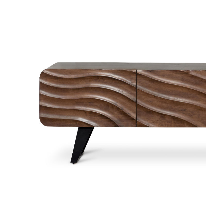 OMBA Wood TV Cabinet