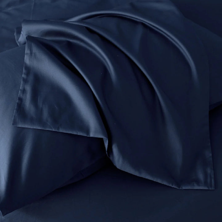 OSAKA BLUE Luxury Egyptian Cotton Bedsheet Set