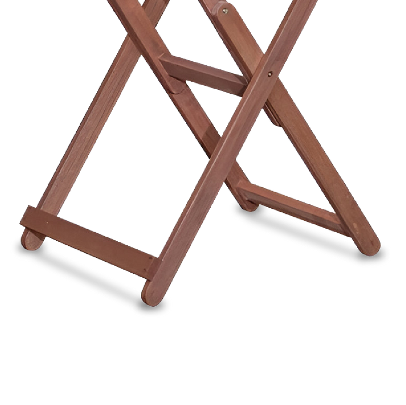 PARIS Square Table Set with Folding Arm Chair