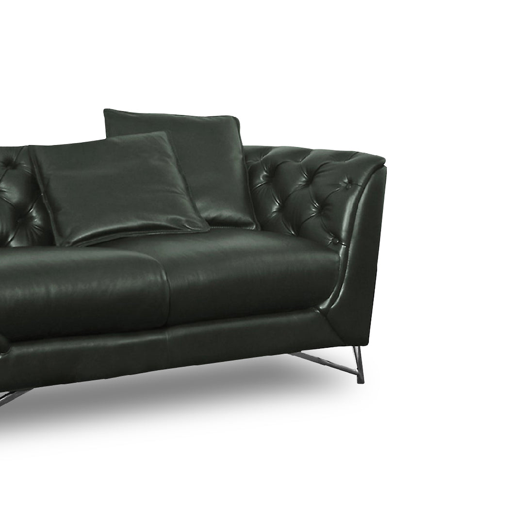 PARKER Full Leather 2 Seater Sofa