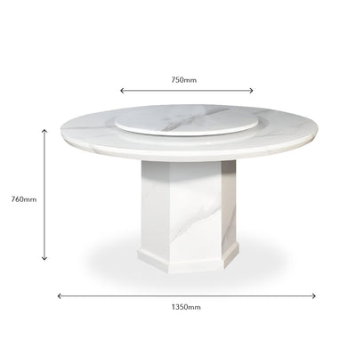 PASAJE IV Marble Dining Set