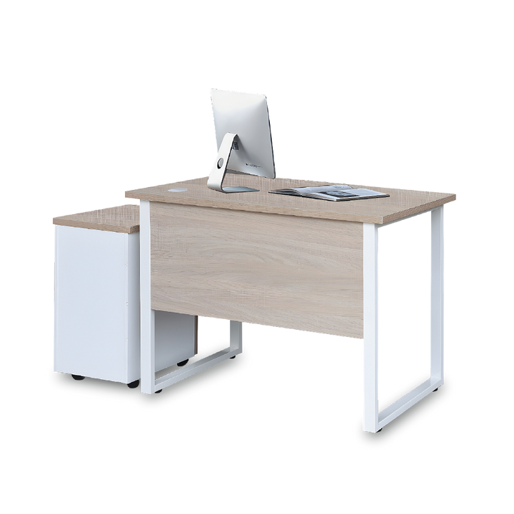 PETE Study Table with Mobile Pedestal