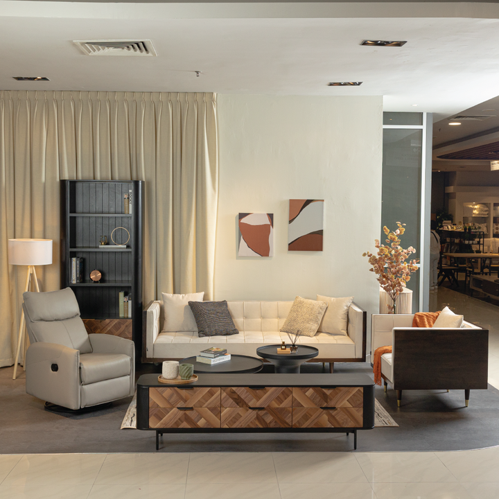 ZURI Bookcase Open Shelf