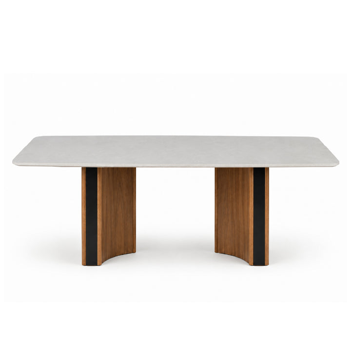 PIERS Natural Stone Dining Table