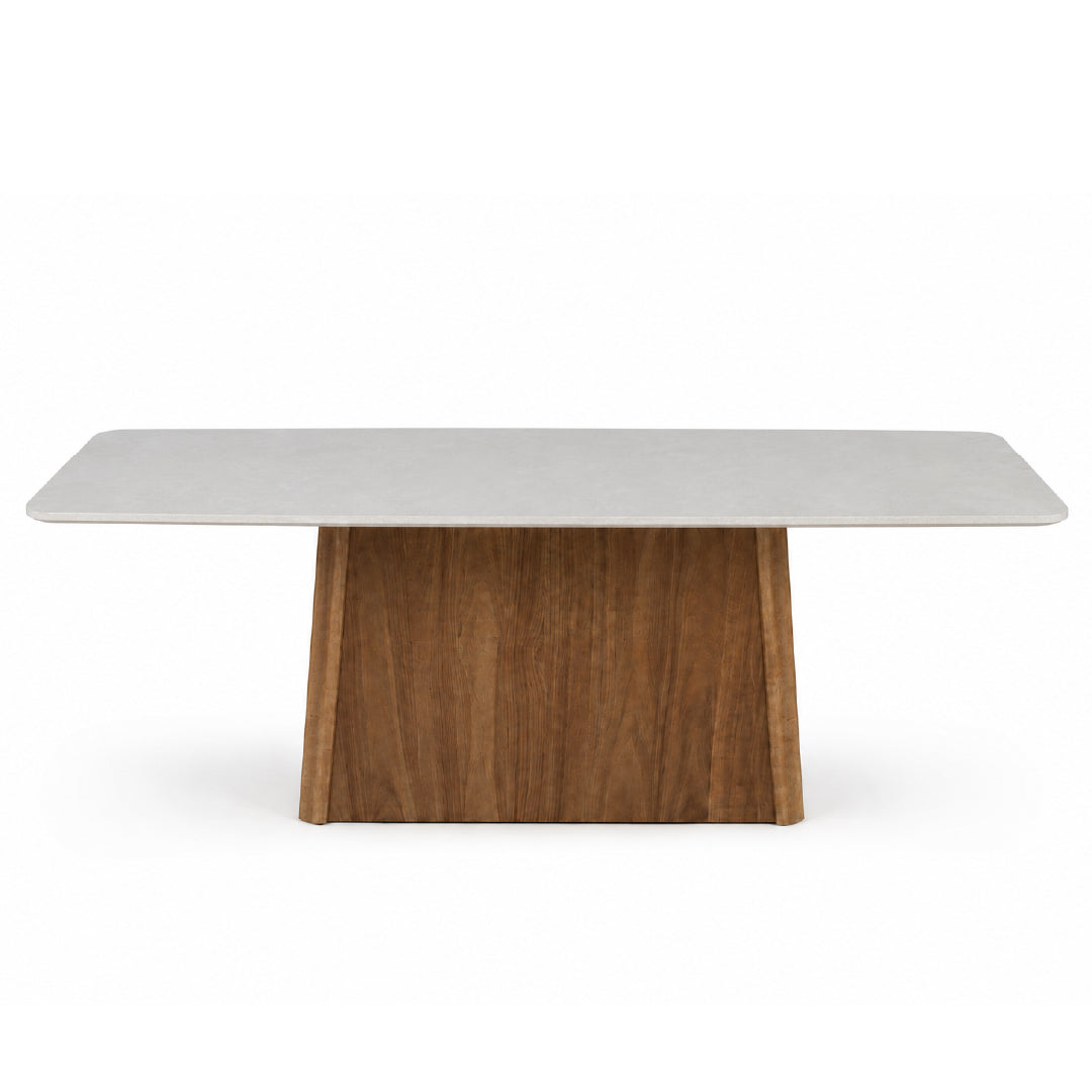 PIERS Natural Stone Dining Table