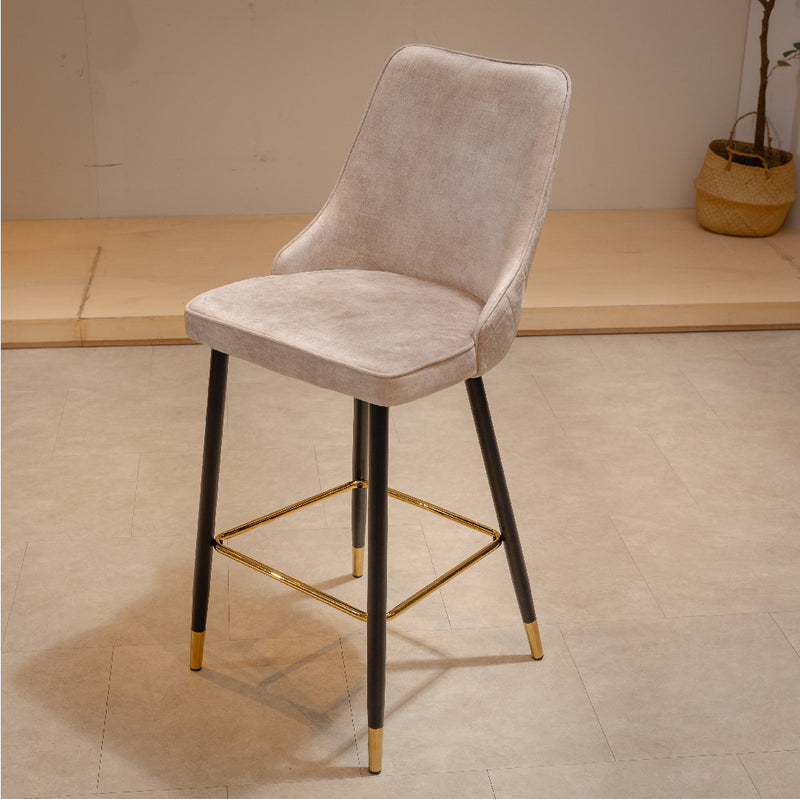 PINTE Bar Chair Light Grey