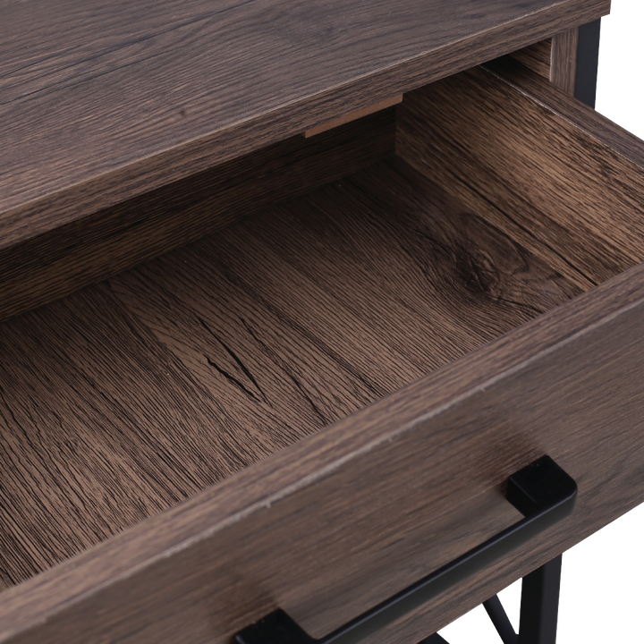 PLIX Bedside Table with USB & Plug