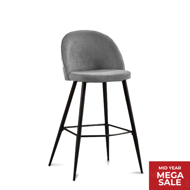 POLLA Bar Chair (Light Grey)