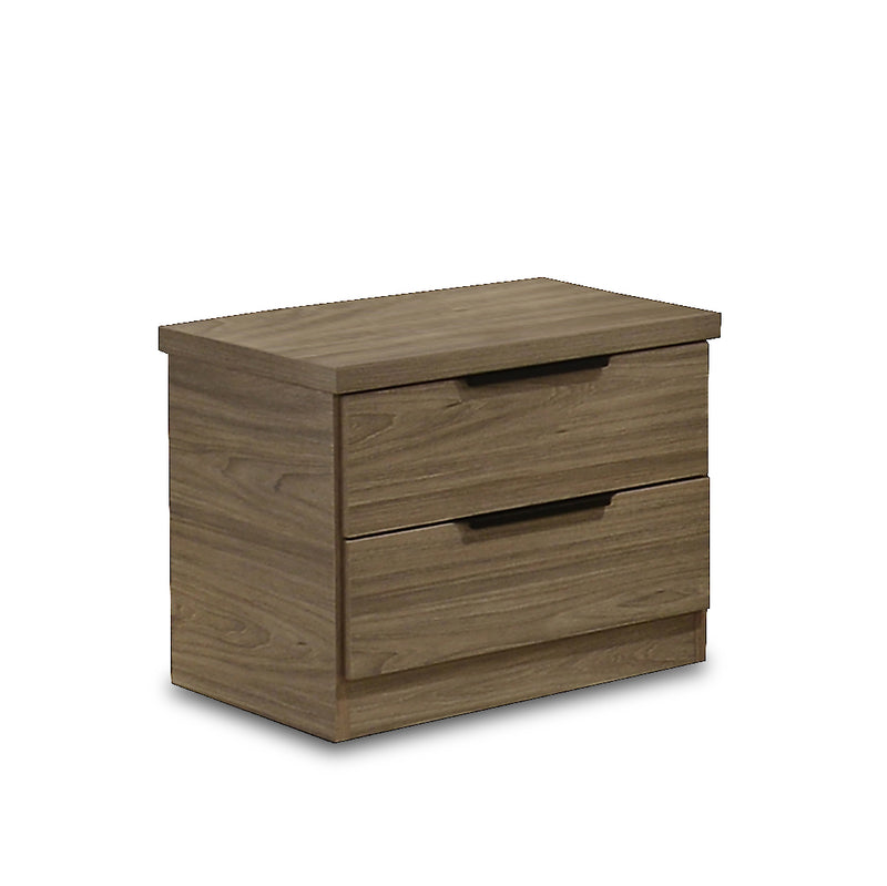 PORCINI Bedside Table Latte Brown