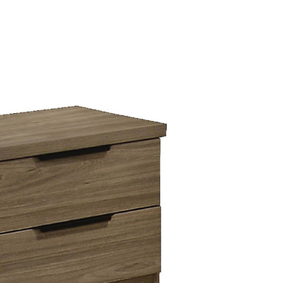 PORCINI Bedside Table Latte Brown