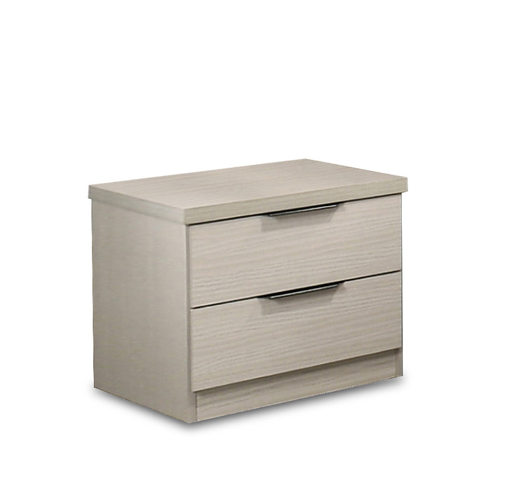 PORCINI Bedside Table White Wash