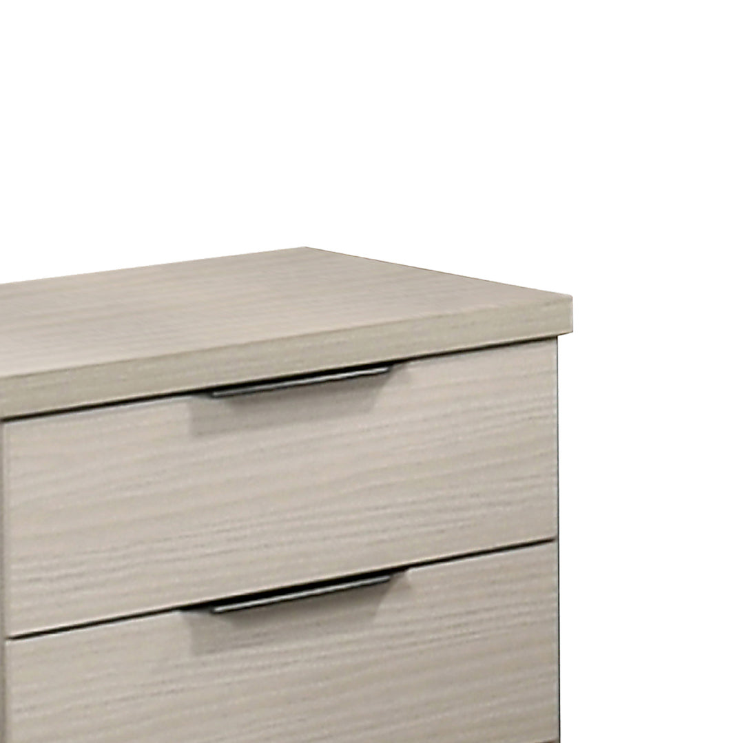 PORCINI Bedside Table White Wash