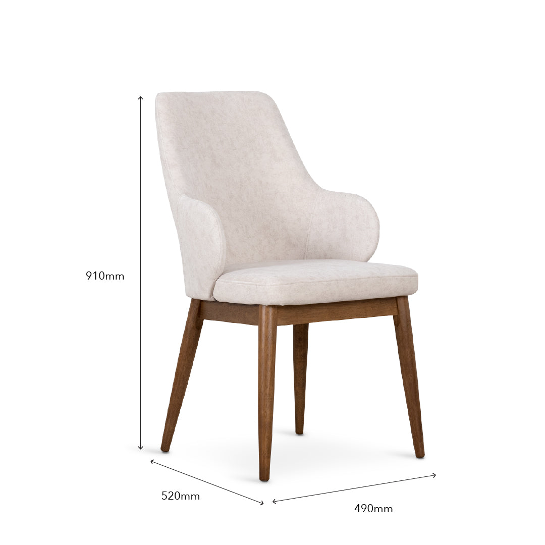 PRESTON Natural Stone Oval Dining Set