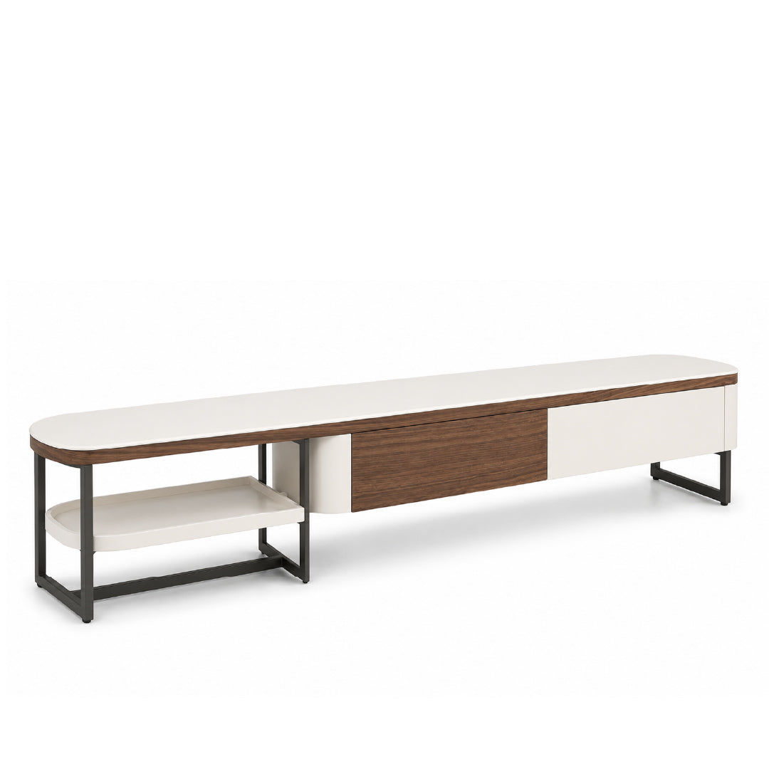 PRIYA Crystal Marble TV Cabinet