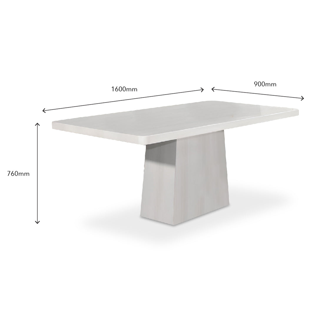 PUCCA Marble Rectangle Dining Table