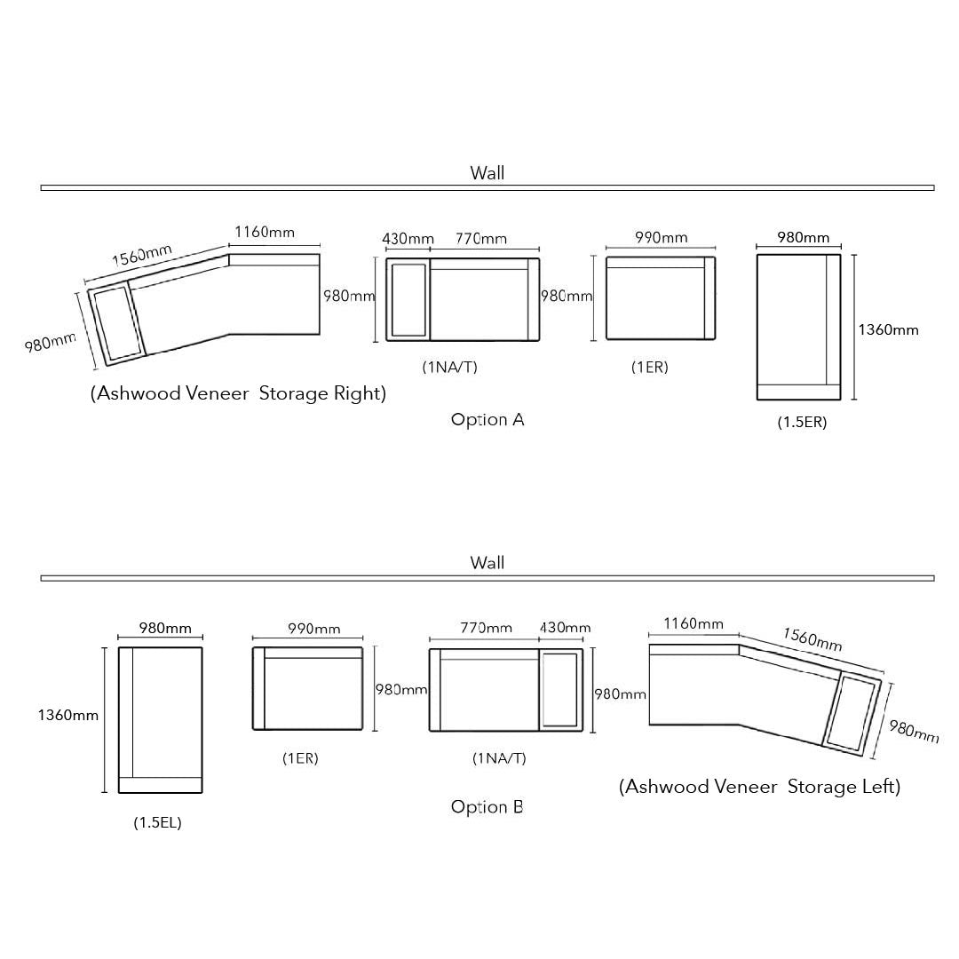 PALAZZIO Corner Sofa