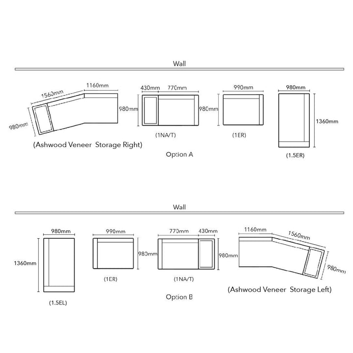 PALAZZIO Corner Sofa