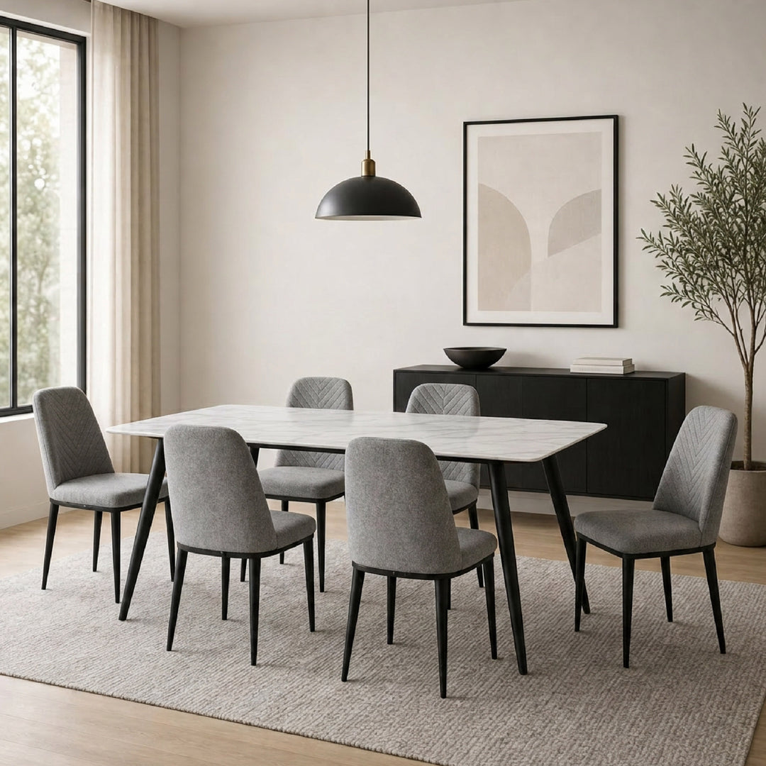 PASHA Sintered Stone Dining Set