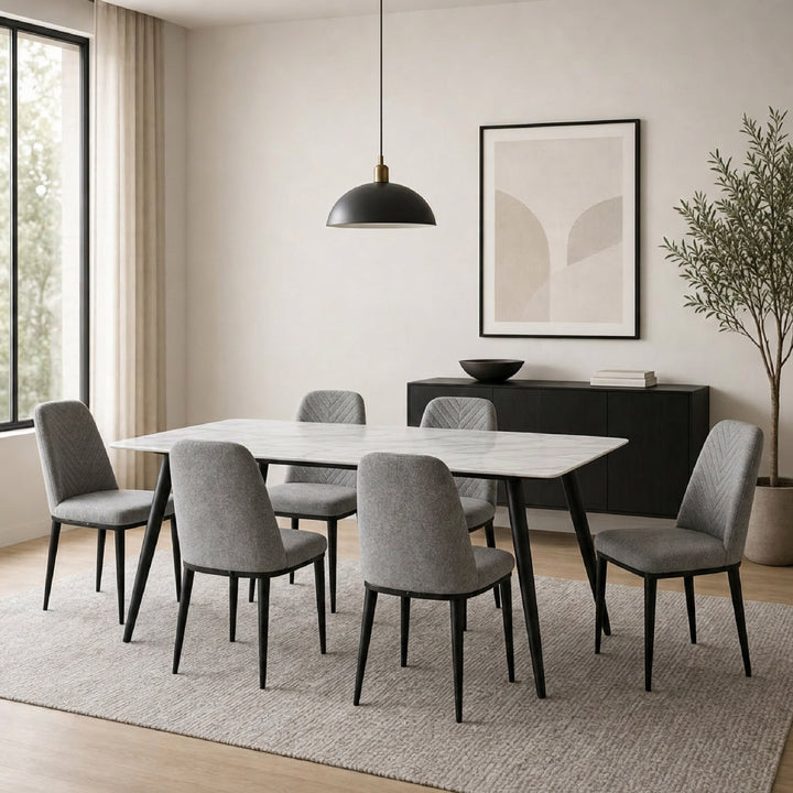 PASHA Sintered Stone Dining Set