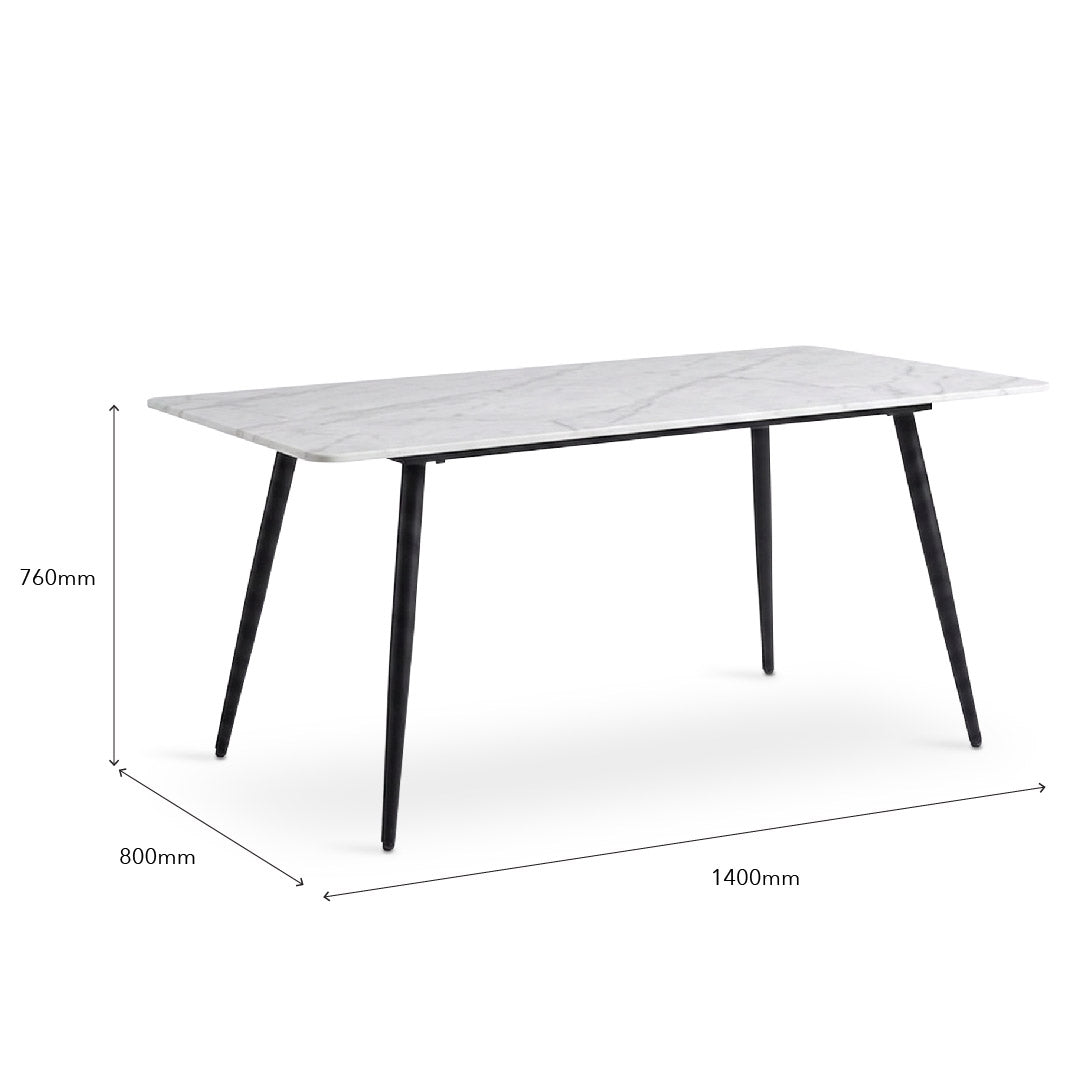 PASHA Sintered Stone Dining Set