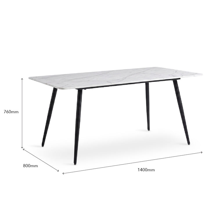 PASHA Sintered Stone Dining Set