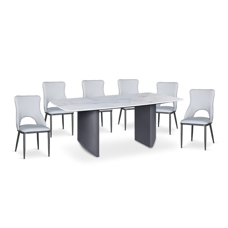 PICENO Marble Dining Set