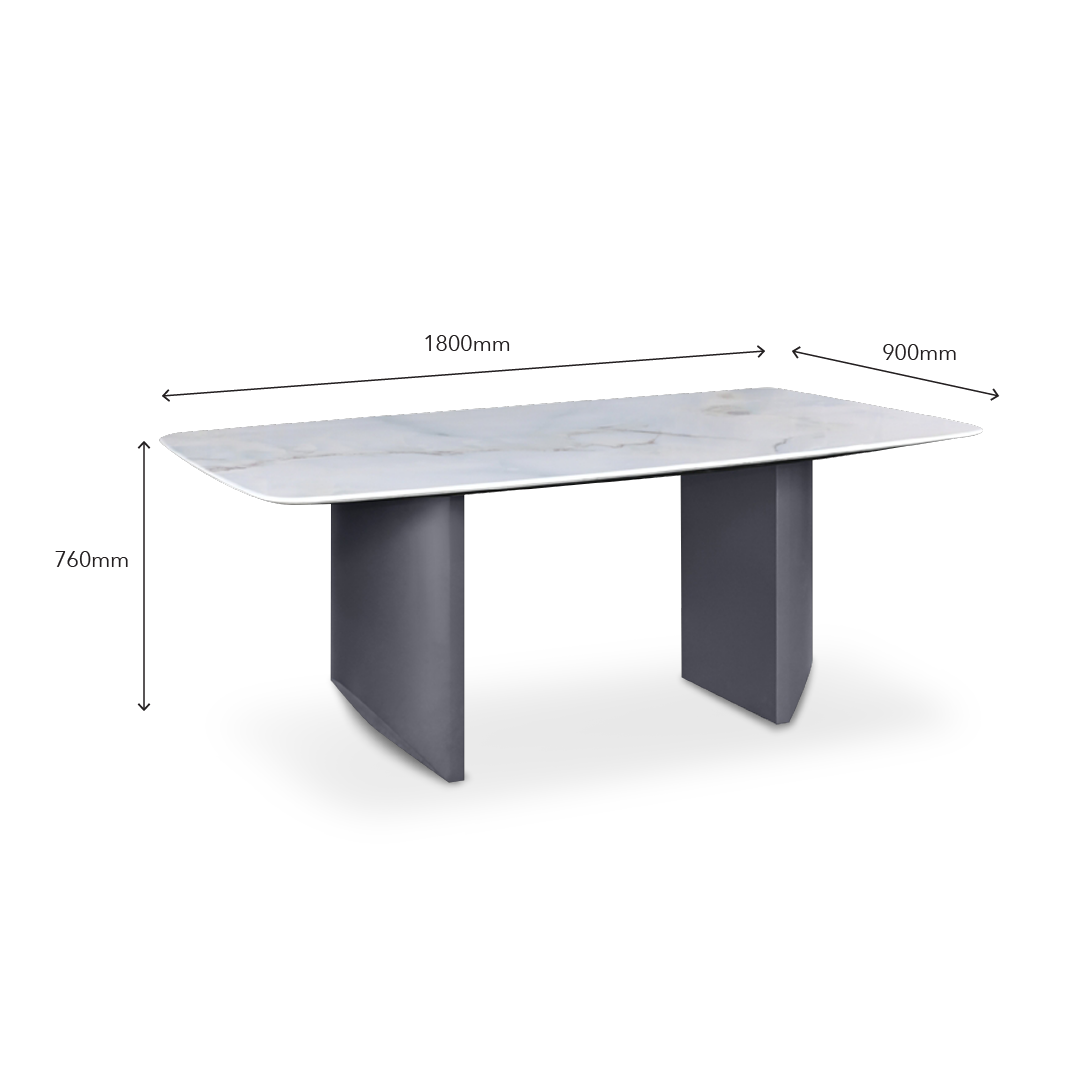 PICENO Marble Dining Set