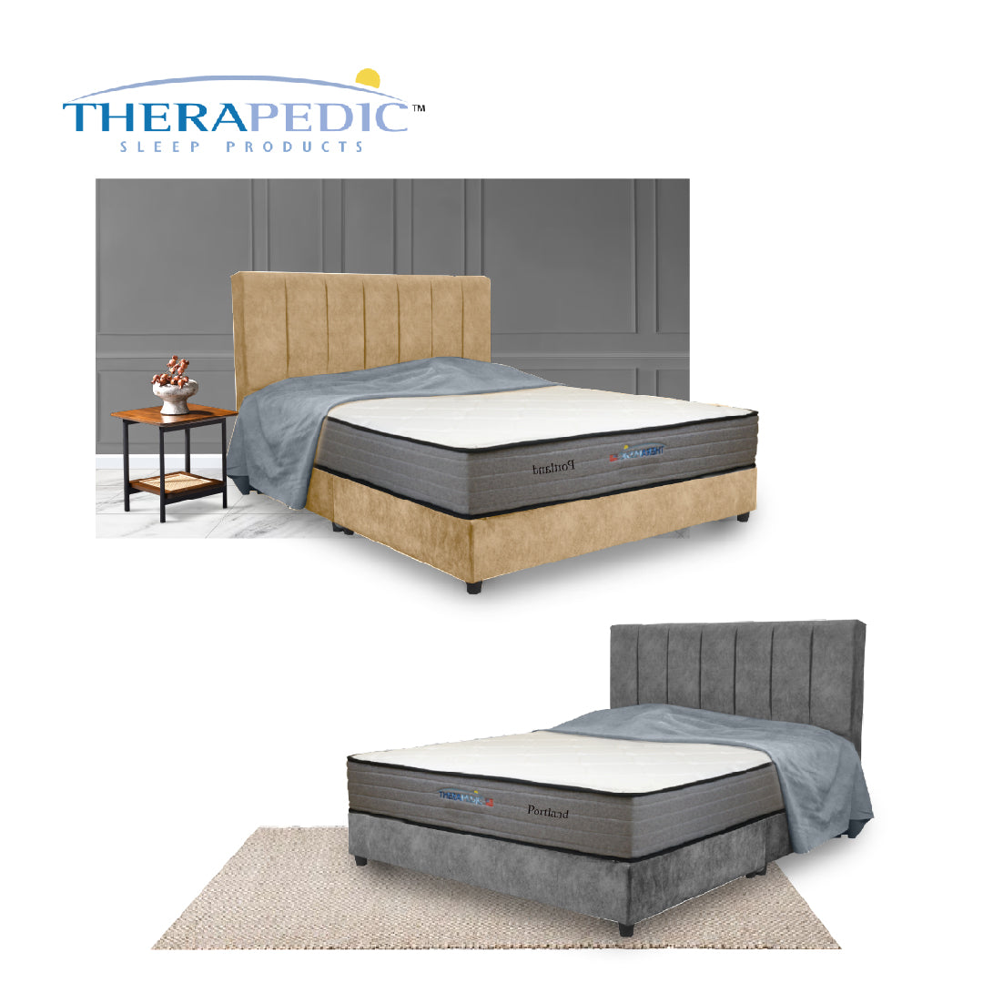 THERAPEDIC Portland Queen Mattress Set