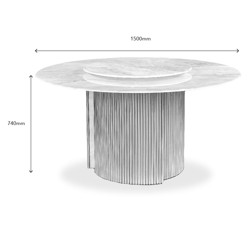 PIUNOV Marble Dining Table