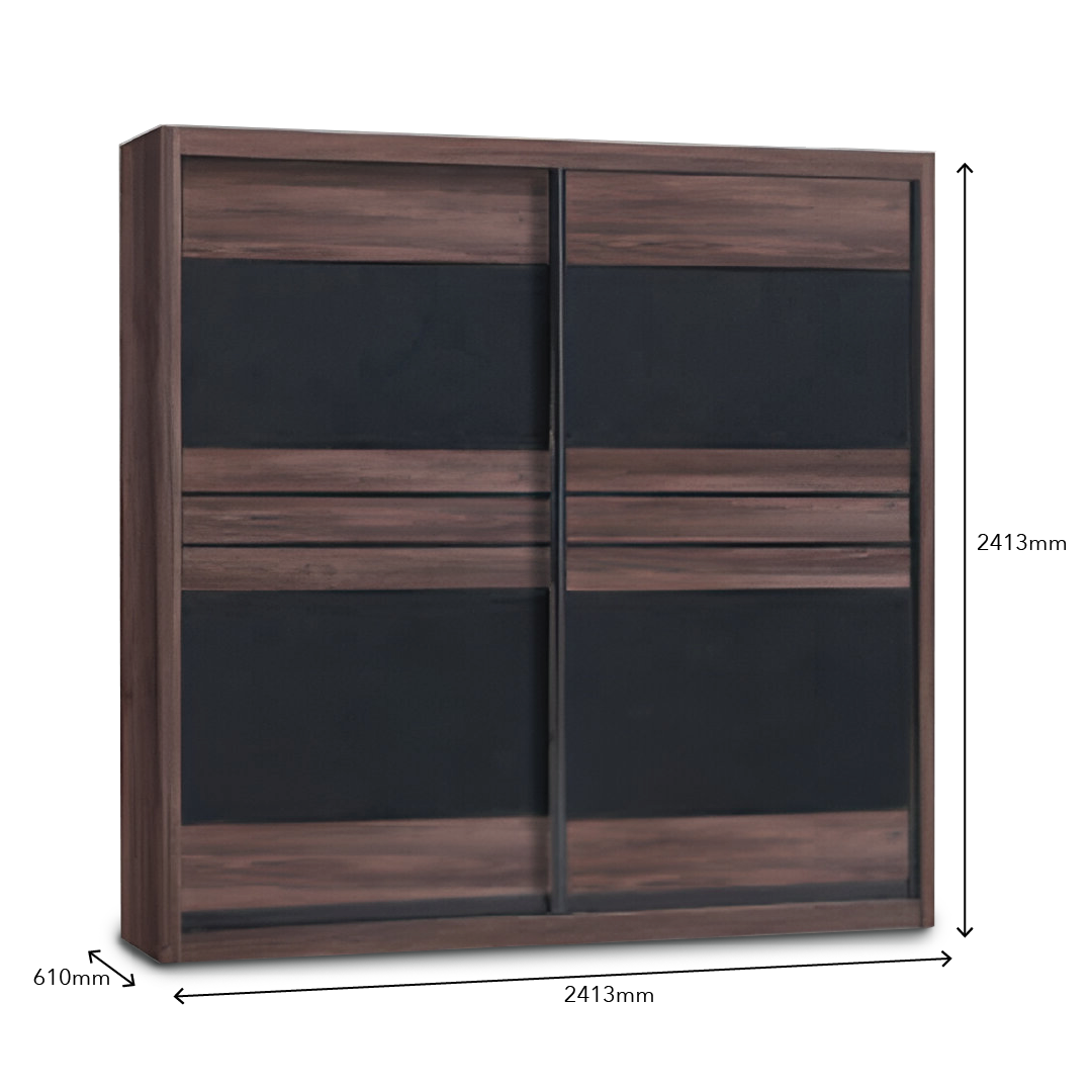 QIRA 2 Door Wardrobe