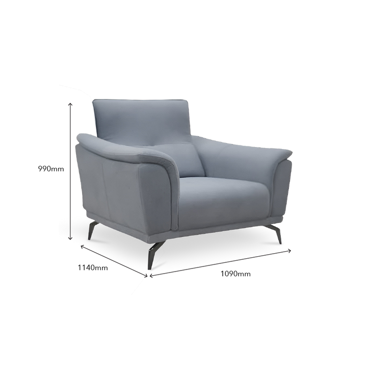 QUEENA 1 Seater Sofa