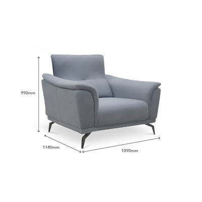 QUEENA 1 Seater Sofa